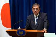 Japanese Prime Minister Shigeru Ishiba announced his resignation during a press conference in Tokyo on September 7, 2025.