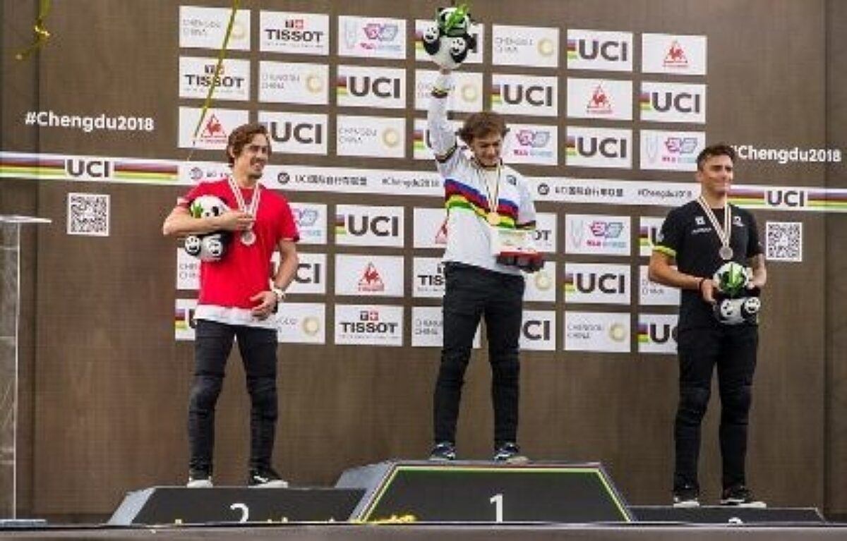 Justin Dowell BMX Podium