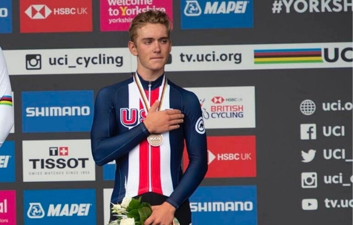Magnus Sheffield Podium