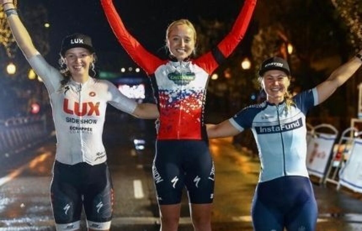 Olivia Cummins Podium